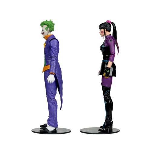DC Multiverse The Joker and Punchline 7-Inch Scale Action Figure 2-Pack
