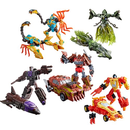 Transformers Generations Age of the Primes Deluxe Wave 4 Case of 8