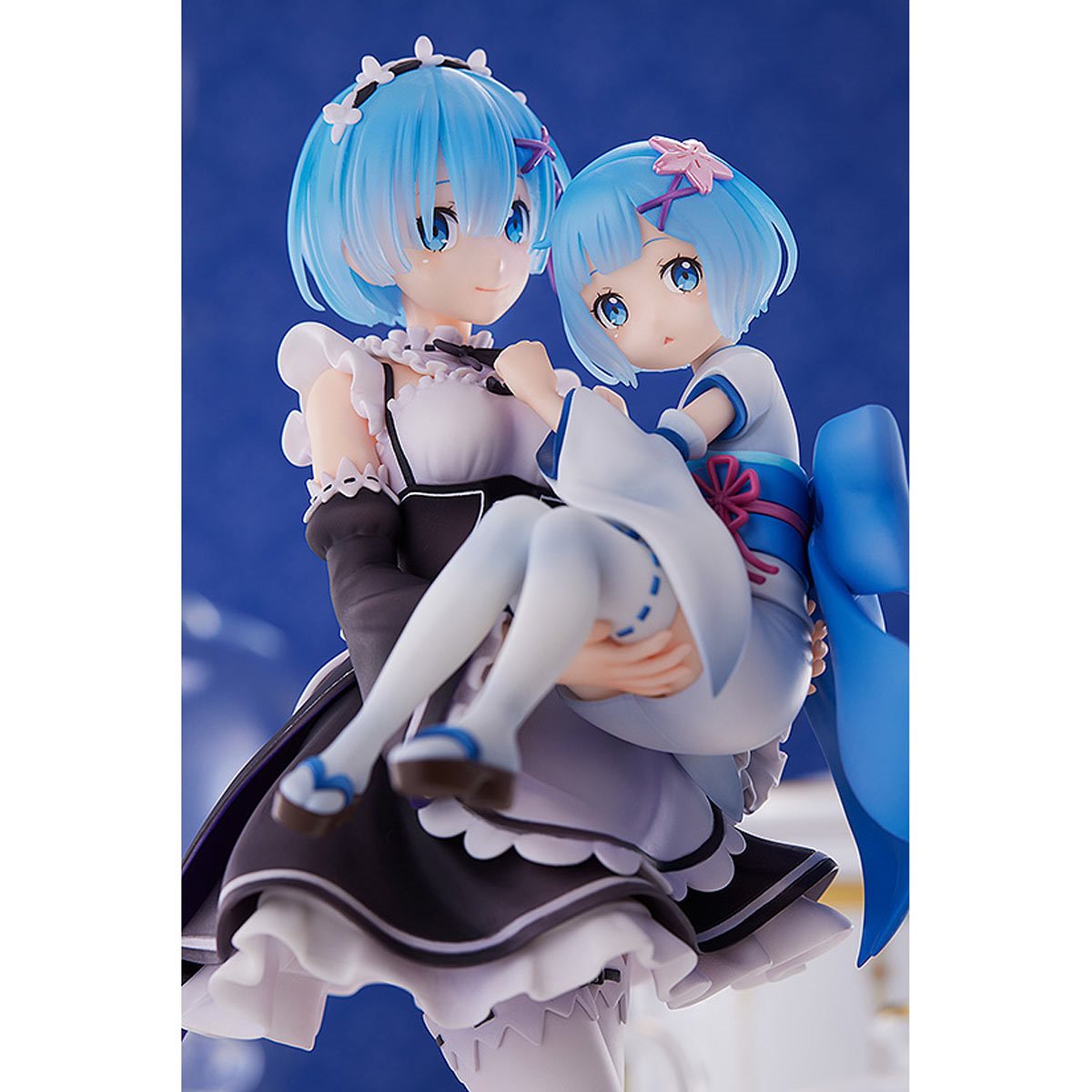 SEGA S-Fire: Re:Zero - Starting Life in Another World - Rem & Childhood Rem  1/7 Scale PVC Figure