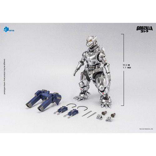 Godzilla Against Mechagodzilla Mechagodzilla MFS-3 Exquisite Basic Series None Scale 7 3/4-Inch Acti