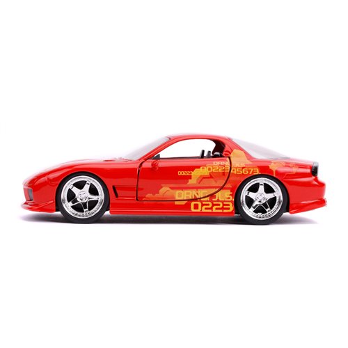 Fast and the Furious Orange Julius RX-7 1:32 Scale Die-Cast Metal Vehicle