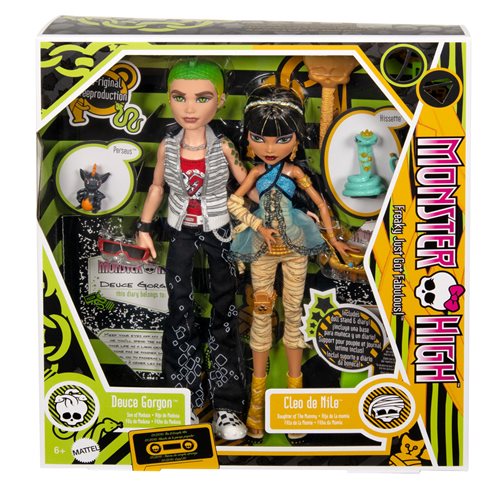 Monster High Cleo de Nile and Deuce Gorgon Capsule Collection Doll 2-Pack