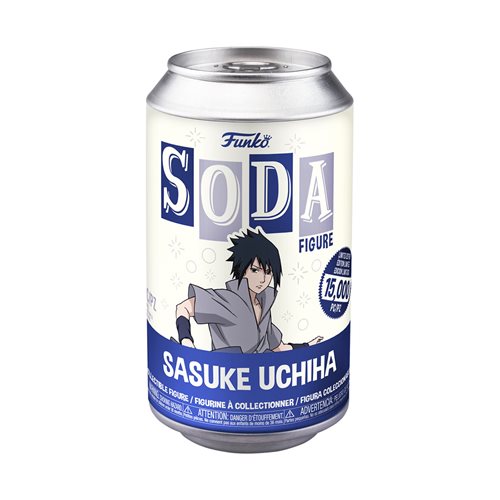 Naruto Sasuke Uchiha Vinyl Funko Soda Figure