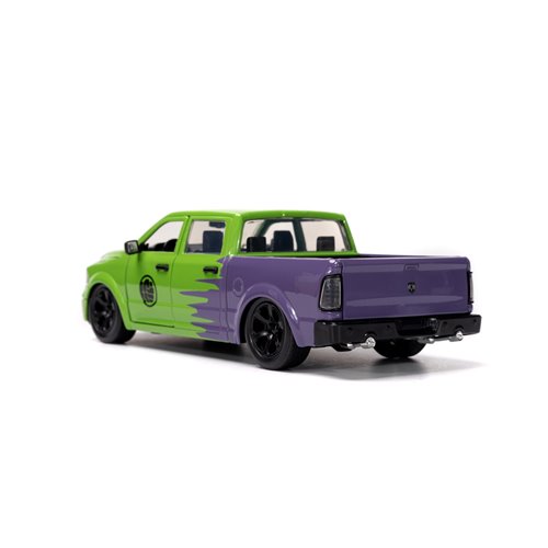 Hollywood Rides Marvel Avengers 2014 Ram 1500 1:24 Scale Die-Cast Metal Vehicle with Hulk Figure
