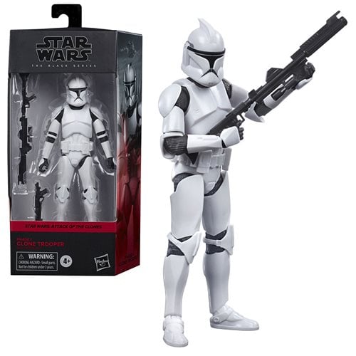Star Wars The Black Series Clone Trooper (AOTC) 6-Inch Action Figure