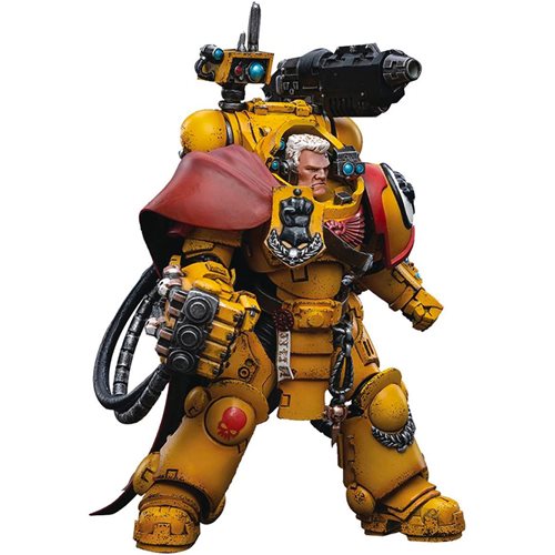 Joy Toy Warhammer 40,000 Imperial Fists Third Captian Tor Garadon 1:18 Scale Action Figure
