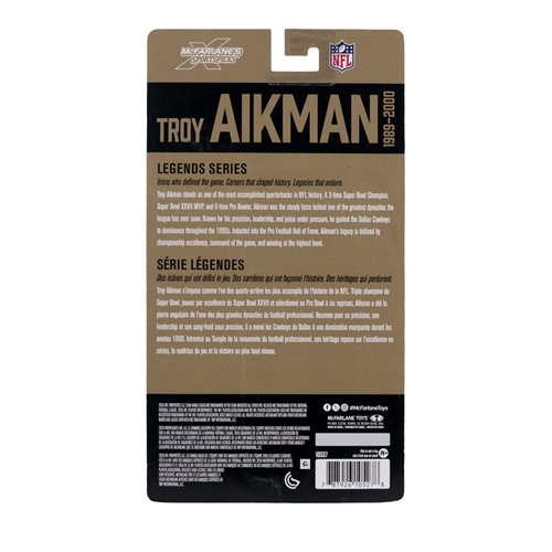NFL McFarlane's SportsPicks Legends Series Troy Aikman Dallas Cowboys 6-Inch Action Figure