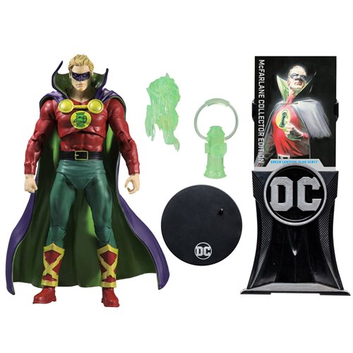 DC McFarlane Collector Edition Wave 1 Green Lantern Alan Scott Day of Vengeance 7-Inch Scale Action