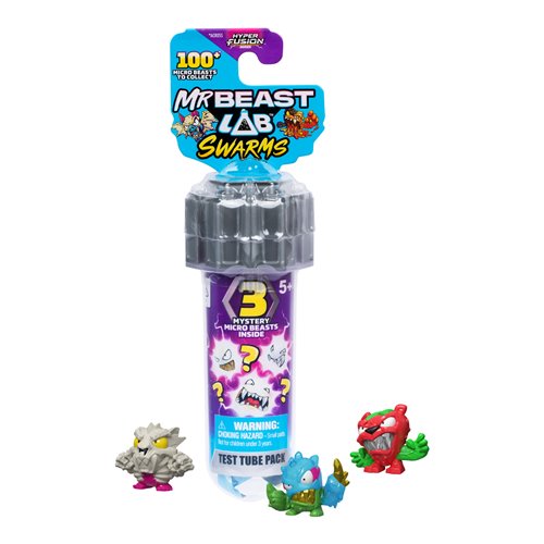 MrBeast Lab Swarms Test Tube 3-Pack Series 3 - Random 4 Sets