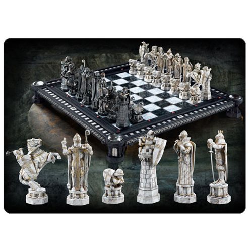 Detailed Re-Creation of the Final Challenge Set Harry Potter Wizard Chess Set