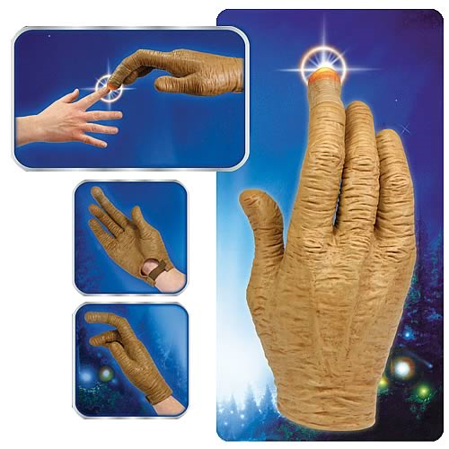 E.T. Hand with Light-Up Finger Prop Replica