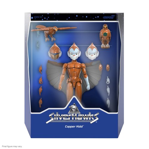 SilverHawks Ultimates Copper Kidd 7-Inch Action Figure