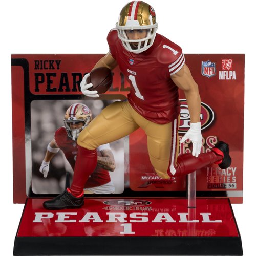 NFL SportsPicks San Francisco 49ers Ricky Pearsall 7-Inch Posed Figure