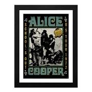 Alice Cooper School's Out Tour Framed Print