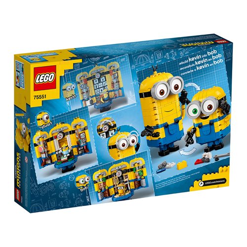 LEGO 75551 Minions Brick-built Minions and their Lair