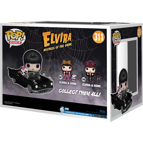 Elvira & Gonk Macabre Mobile Deluxe Funko Pop! Ride #311