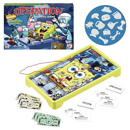 You Pick Details about   SpongeBob Operation Board Game Replacement Piece parts Sponge Bob 
