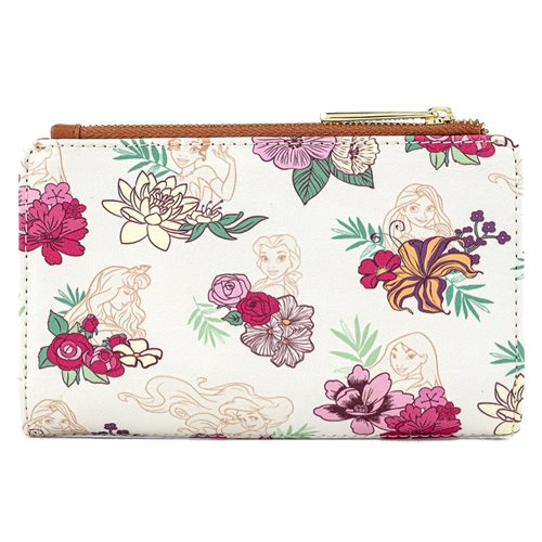 Disney Princess Floral Flap Wallet