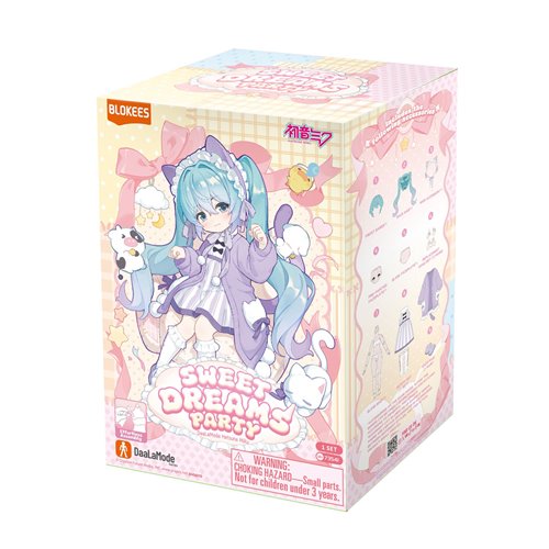 Vocaloid Hatsune Miku DaaLaMode Sweet Dreams Party Model Kit Figure Case of 6