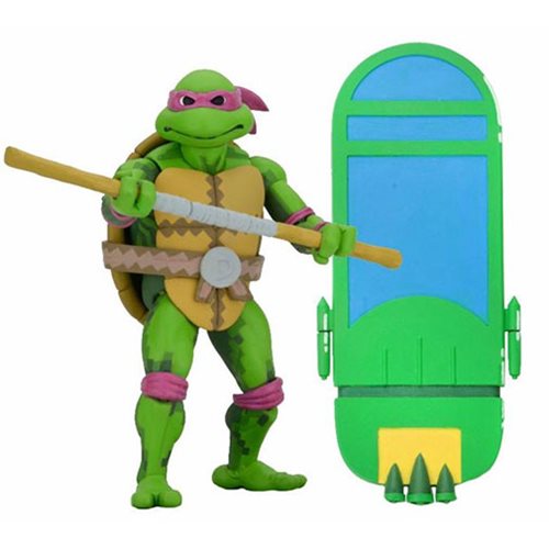 NECA TMNT Turtles in Time: Leonardo 7 Inch Action Figure