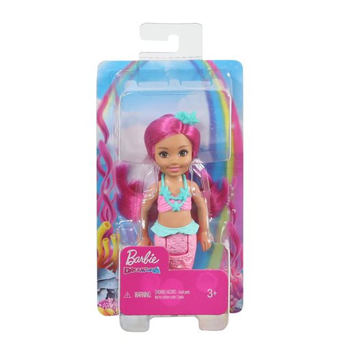 Barbie Dreamtopia Chelsea Mermaid Doll with Hot Pink Hair