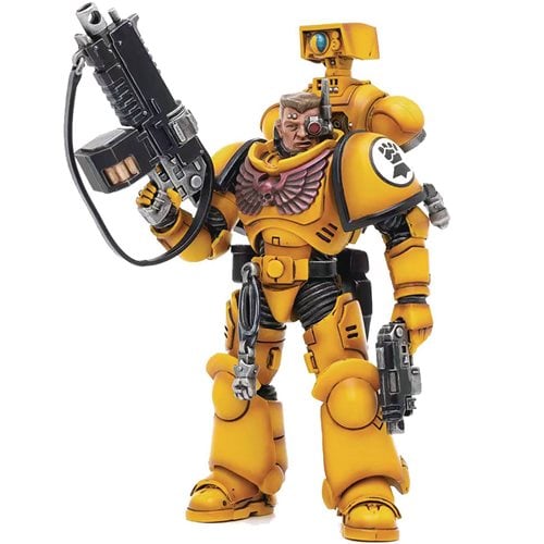 Joy Toy Warhammer 40,000 Space Marines Imperial Fists Intercessors Brother Marine 02 1:18 Scale Action Figure