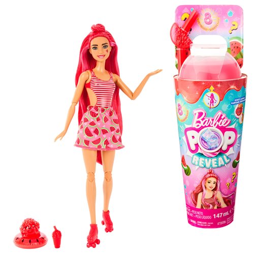 Barbie Pop Reveal Juicy Fruits Watermelon Crush Doll