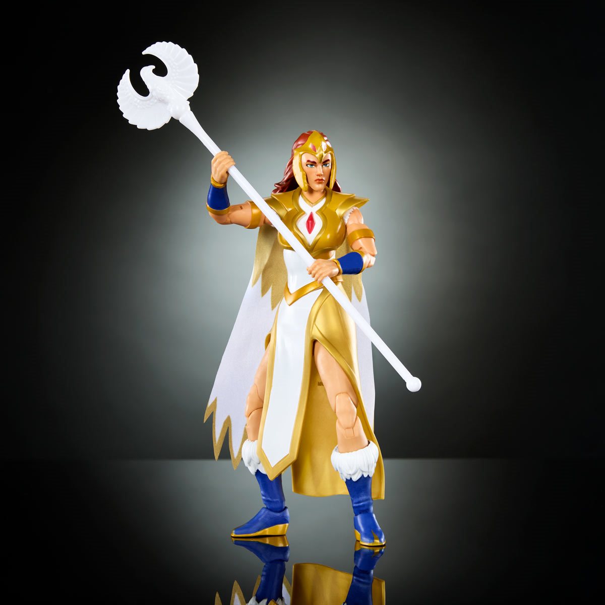 Masters Of The Universe – Action Figure Deluxe Sorceress Teela, 30 Articolazioni, Mantello E Scettro