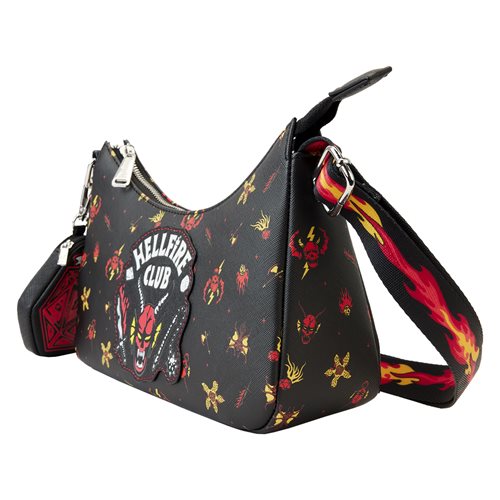 Stranger Things Hellfire Club Glow-in-the-Dark Crossbody Purse