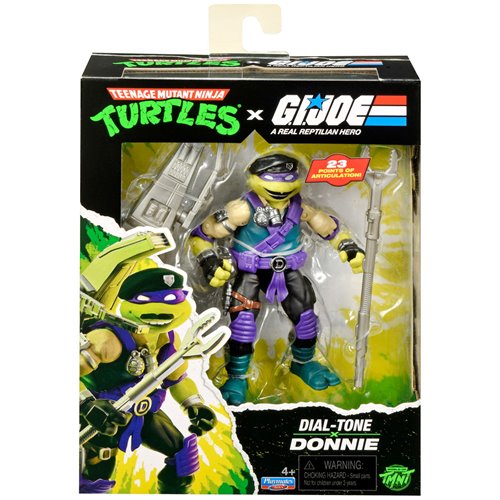 TMNT x G.I. Joe Donnie Dial-tone Action Figure