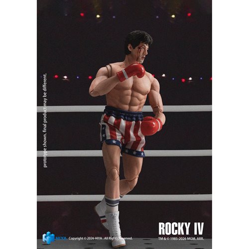 Rocky IV Rocky Boxer Version Exquisite Super Series 1:12 Scale Action Figure