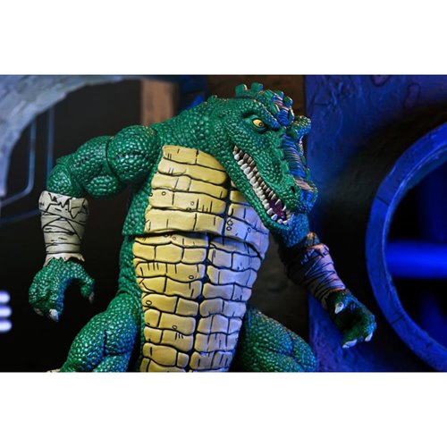 Teenage Mutant Ninja Turtles Mirage Comics Leatherhead Deluxe Action Figure