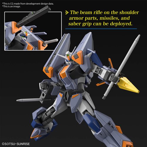 Mobile Suit Gundam Seed Freedom Duel Blitz Gundam High Grade 1:144 Scale Model Kit