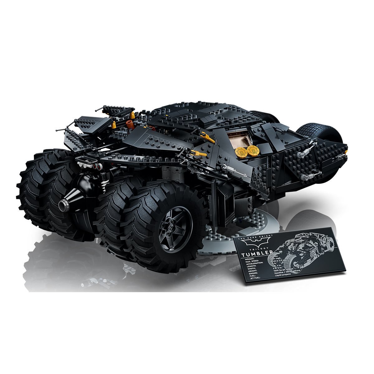 LEGO DC Batman Batmobile Tumbler 76240 Iconic Car Model from The Dark  Knight Trilogy, Building Set for Adults, Collectible Display Gift Idea