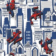 Spider-Man Cityscape Peel and Stick Wallpaper