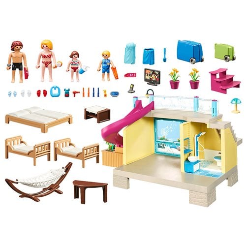 Playmobil 70435 Bungalow with Pool