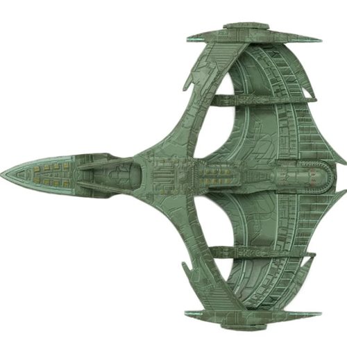Star Trek: Online Starships Aelahl Class Romulan Light Warbird Battlecruiser Ship with Collector Mag