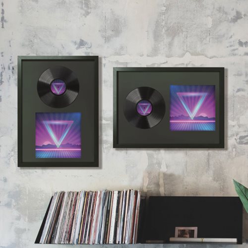 Album and Vinyl Collector Large Black Frame