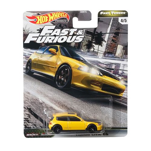 Fast & Furious Hot Wheels Premium Fast Tuners Vehicle 2020 Wave 1 Case