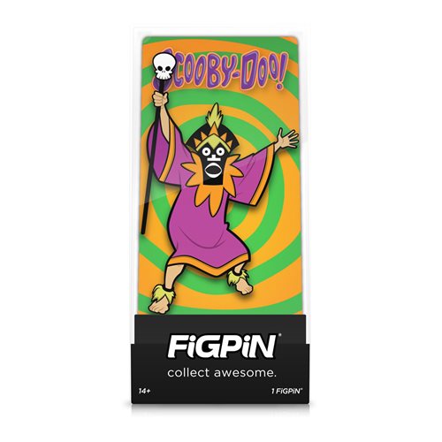 Scooby-Doo Witch Doctor FiGPiN Classic 3-Inch Enamel Pin