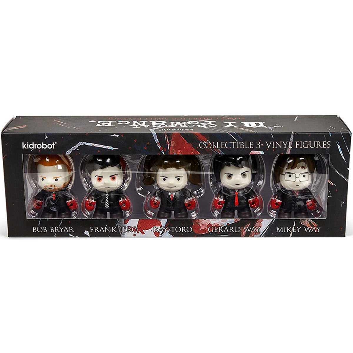 My Chemical Romance Blind Box – 6-Pack Titans Vinyl Figures (Gerard Way, Frank Iero & More)