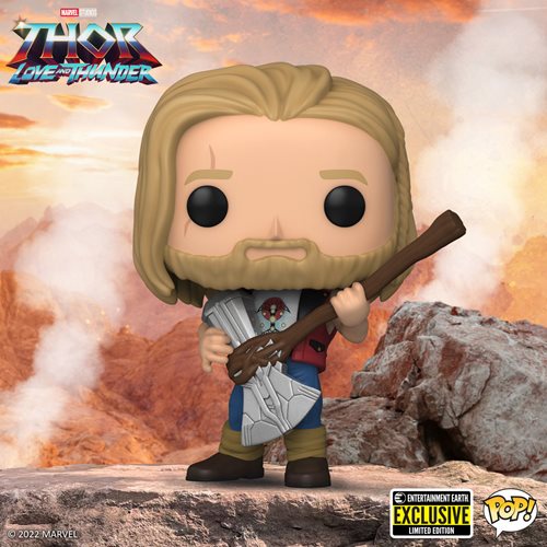 Thor: Love and Thunder Ravager Thor Funko Pop! Vinyl Figure #1085 - Entertainment Earth Exclusive