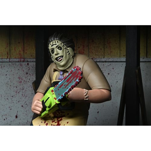 Texas Chainsaw Massacre Toony Terrors 50th Anniversary Leatherface 6-Inch Scale Action Figure