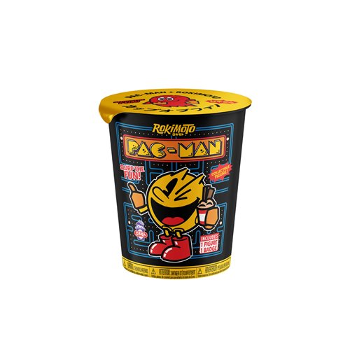 Pac-Man Rokimoto Cup Vinyl Figure Display Case of 12