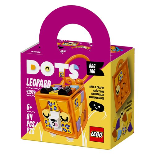 LEGO 41929 DOTS Bag Tag Leopard