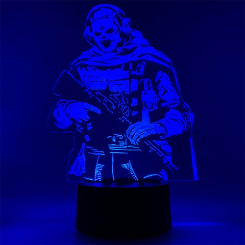Call of Duty Ghost Gun Otaku Lamp