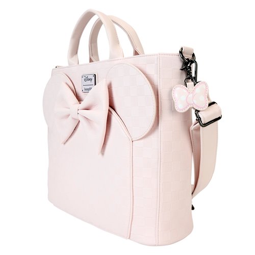 Disney Minnie Ear Checkerboard Convertible Tote Bag