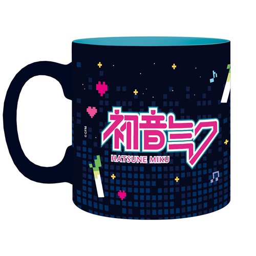 Vocaloid Hatsune Miku Miku Pixel Art Mug