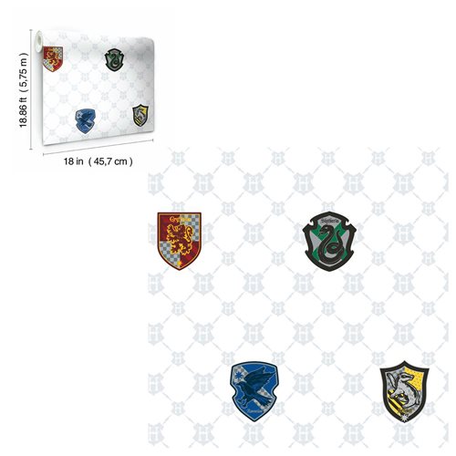 Harry Potter House Crest Peel and Stick Wallpaper