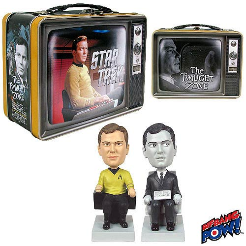 Star Trek / The Twilight Zone The Captain and The Passenger Monitor Mates - Convention Exclusive